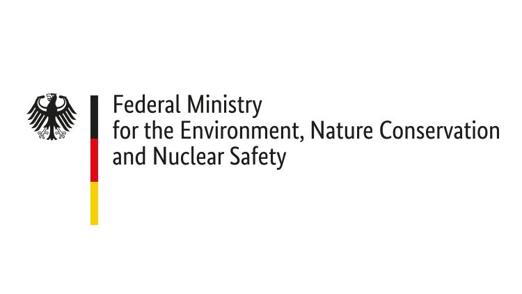 Logo du Ministère Fédéral de l'Environnement, de la Protection de la Nature et de la Sûreté Nucléaire (BMU)
